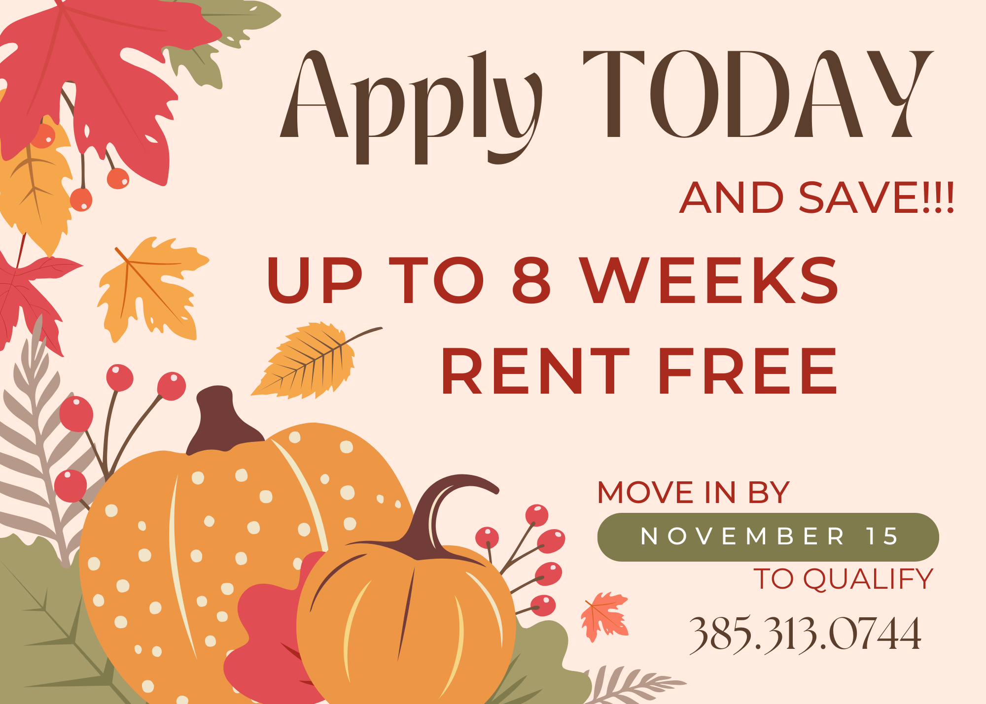 Organic Illustrated Thanksgiving Feast Invitation